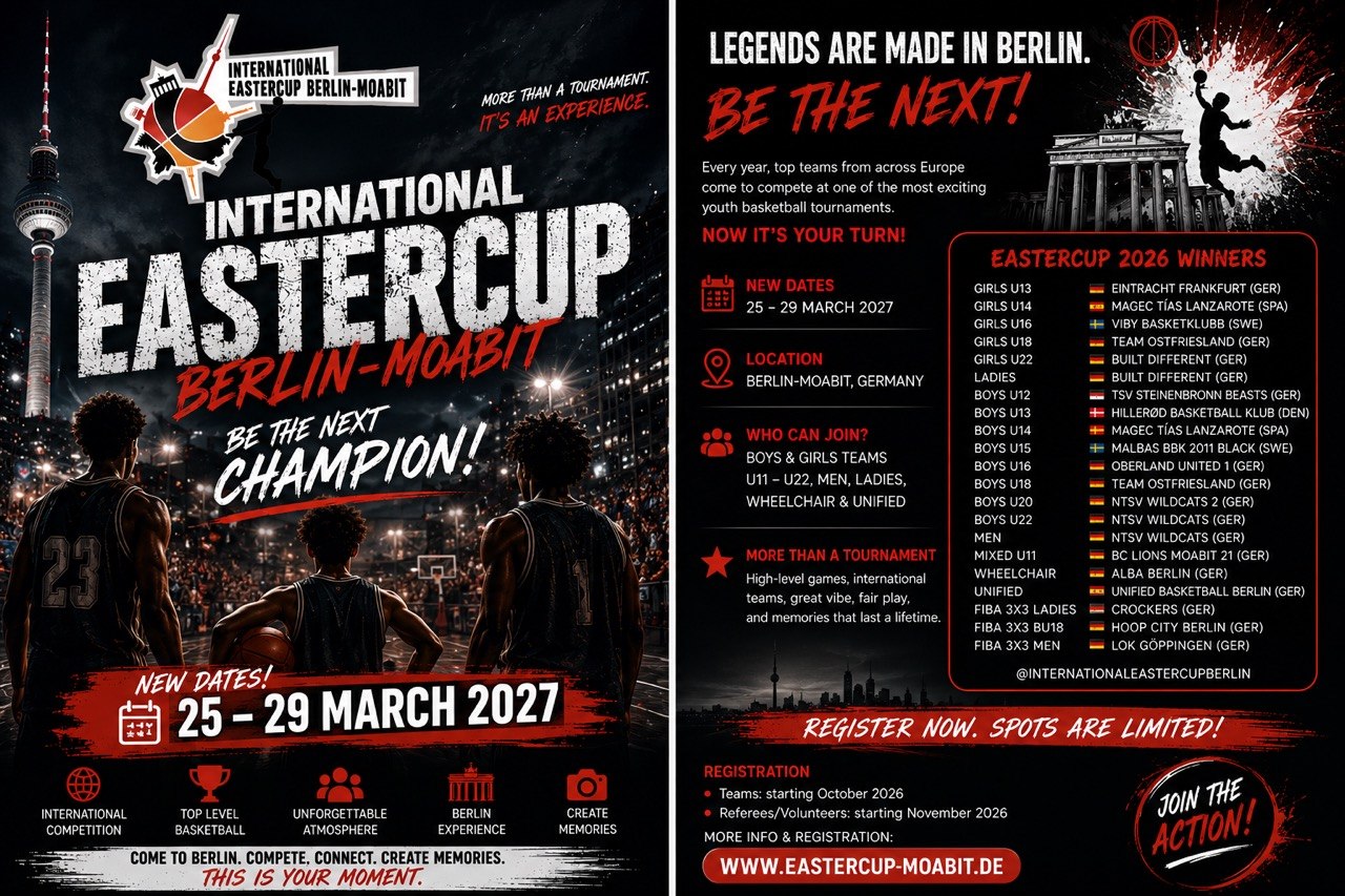 International Eastercup Berlin-Moabit Flyer 2027